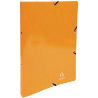 Lot de 20 Classeur à élastiques 2 anneaux 15mm Iderama - A4 - Orange - Image principale