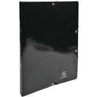 Lot de 20 Classeur à élastiques 2 anneaux 15mm Iderama - A4 - Noir - Image principale