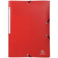 Chemise à élastiques 3 rabats PP Opak - A4 - Image 3