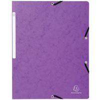 Chemise à élastique sans rabat carte lustrée - A4 - Image 2