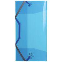 Lot de 10 Chemise 3 rabats à élastiques polypropylène 5/10e IDERAMA - 235x12cm - Image principale