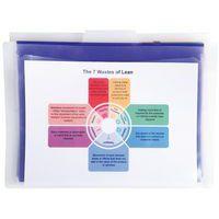 Lot de 4 Trieur mural 6 compartiments Crystal - A4 - Image principale