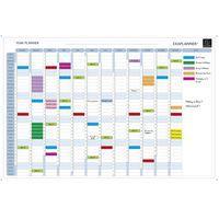 Planning magnétique annuel - textes en anglais - Image principale