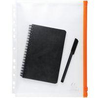 Lot de 2 Pochettes zip perforées polypropylène Exactive - A4 - Image principale