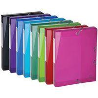 Lot de 8 Boite de class. en PP Dos 40mm Iderama A4 col. assort. (x8) - Image principale