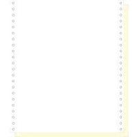 Feuilles listing autocop. blanc/jaune 240x11 2plis bande détachable - Image principale