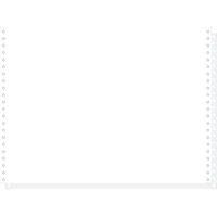 Feuilles listing blanc autocopiant 380x11 2plis bandes détachables - Image principale