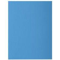 Lot de 5 paquets de 50 chemisess 2 rabats ROCK''S 210 - 24x32cm bleu - Image principale