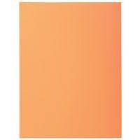 Lot de 5 paquets de 50 chemisess 2 rabats SUPER 210 - 24x32cm - orange - Image principale