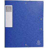 Lot de 10 Bte de class. Cartobox Dos 60mm cte lustrée A4 bleu - Image principale