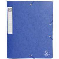 Lot de 25 Bte de class. Cartobox Dos 25mm cte lustrée A4 bleu - Image principale