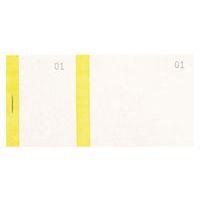 Lot de 50 Bloc vendeur col. jaune 100 feuil. double num. 6 ,6x13,5cm - Image principale