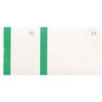 Lot de 50 Bloc vendeur col. verte 100 feuil. double num. 6 ,6x13,5cm - Image principale