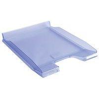 Lot de 10 Corbeille à courrier MINI-COMBO2 bleu glacé transparent - Image principale