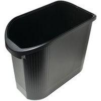 Corbeille à papier papier modern'line noir - Image principale