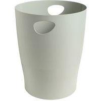 Lot de 8 Corbeille à papier ECOBIN 15 litres avec poignées gris - Image principale