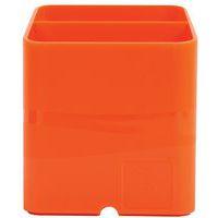 Lot de 10 Pot à crayons PEN-CUBE Iderama tangerine - Image principale