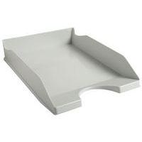 Lot de 10 Corbeille à courrier ECOTRAY Office grise - Image principale
