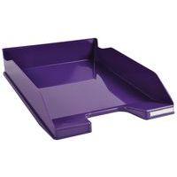 Lot de 6 Corbeille à courrier MIDI-COMBO violet - Image principale