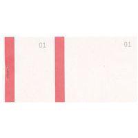 Lot de 50 Bloc vendeur col. assort 100 feuil. double num. 6 ,6x13,5cm - Image principale