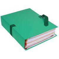 Lot de 10 chemises papier toilé à sangle dos extensible - vert clair - Image 2