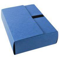 Lot de 10 chem. extens. 3 rab. cte lustrée sangle scratch 24x32cm Bleu - Image 2