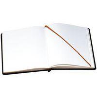 Livre d'or cuir alpille 140 pges ivoire 26x22cm vertical noir - Image 2