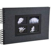 Album photos à spirales 50 pages noires passion 32x22cm noir - Image 2