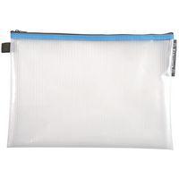 Lot de 10 Pochette à fermeture éclair en plast. souple A4 col. assort. - Image 3