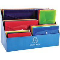 Présentoir de 60 pochettes pression Iderama polypropylène - Image 2