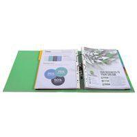 Lot de 10 Classeur à levier Prem'Touch - Dos 80mm - A4 maxi Vert - Image 2