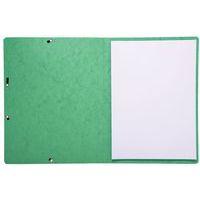 Lot de 50 chemises à élastique sans rabat carte lustrée 355gm² A4 noir - Image 2