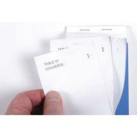 Lot de 50 Bloc Maître d'Hôtel 50 feuil. autocop. num en tripli 8x15cm - Image 2