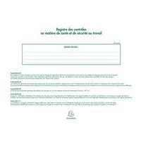 Lot de 5 Registre des contrôles de santé et de sécurité au travail - 20 pages - Image 4