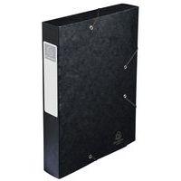 Lot de 10 Bte de class. Cartobox Dos 60mm cte lustrée A4 noir - Image 2