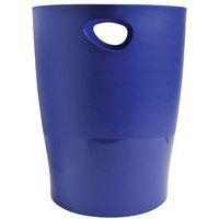 Lot de 8 Corbeille à papier ECOBIN 15 litres avec poignées bleu nuit - Image 2