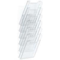Trieur mural A4 vertical 6 cases - cristal - Image principale