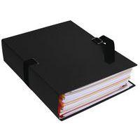 Lot de 25 chem. dos extensible papier toilé 24x32cm filmée par 5 noir - Image 2