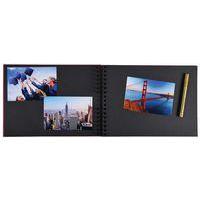 Album photos à spirales 50 pages noires 32x22cm life bleu - Image 2