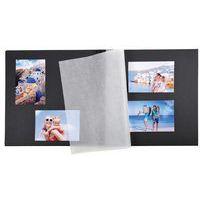 Album photos à spirales 60 pges noires passion 32x32cm rouge - Image 3