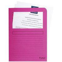 Lot de 4 paquets de 100 chemisess à fenêtre FOREVER 22x31 cm Fuchsia - Image 3