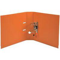 Lot de 10 Classeur à levier Prem'Touch - Dos 80mm - A4 maxi Orange - Image 3