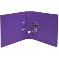 Lot de 10 Class. Prem'Touch int. et ext. en PP Dos 80mm A4 max Violine - Image 2