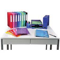 Lot de 25 chem. à élastiq 3 rab. cte lustr. 425gm² Iderama A4 Orange - Image 3