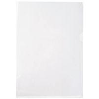 Etui carton de 100 poch. coin pvc lisse hr 13/100e A4 - Image 2