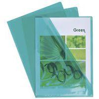 Etui carton de 100 poch. coin pvc lisse  hr 13/100e A4 vert - Image 3