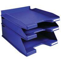 Lot de 4 Corbeille à courrier COMBO MAXI 2 encoches bleu nuit - Image 3