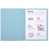 Lot de 10 paquets de 50 chemisess Forever 170 100% recyclé 24x32cm bleu - Image 4