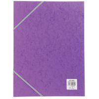 Lot de 25 Bte de class. Cartobox Dos 25mm cte lustrée A4 mauve - Image 4