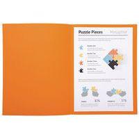 Lot de 5 paquets 100 chemisess SUPER 210 - 24x32cm - orange - Image 5